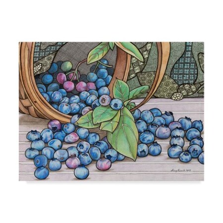 Trademark Fine Art Amy Frank 'The Meaning Of Blue' Canvas Art, 14x19 ALI37904-C1419GG